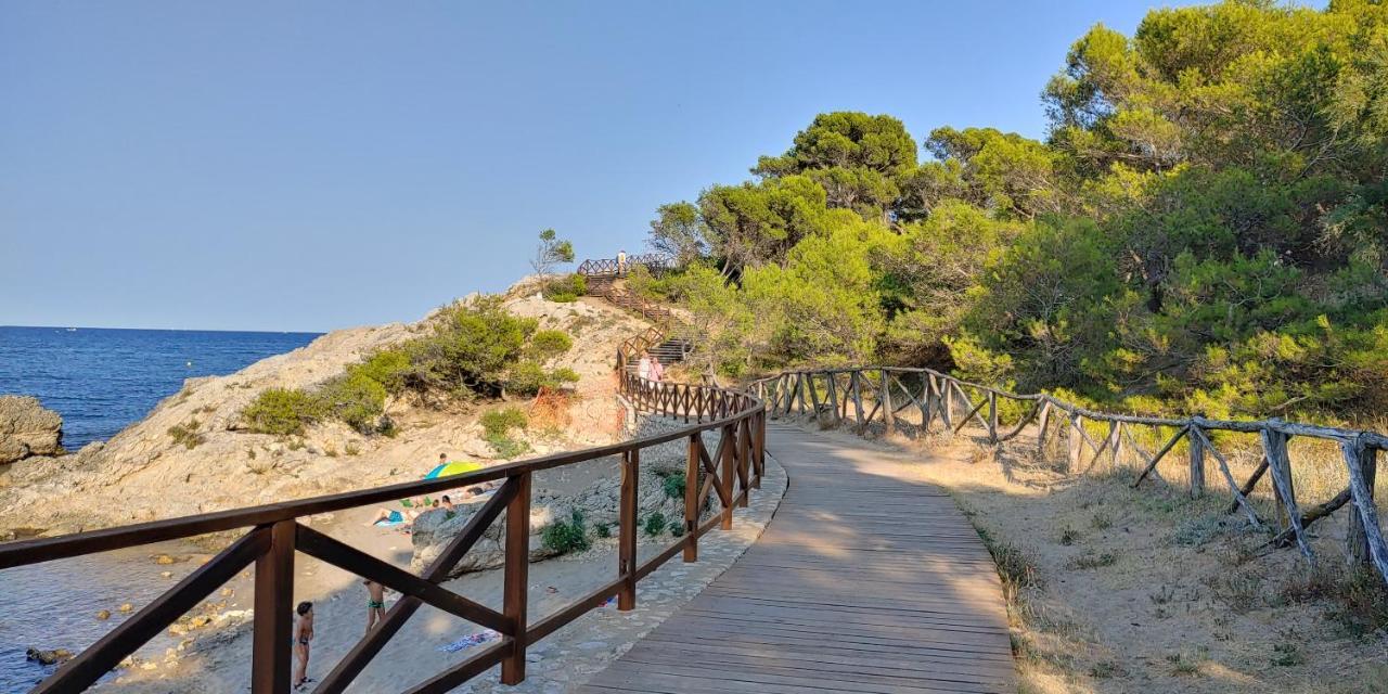 Hotel Riomar Sant Marti d'Empuries Exterior foto